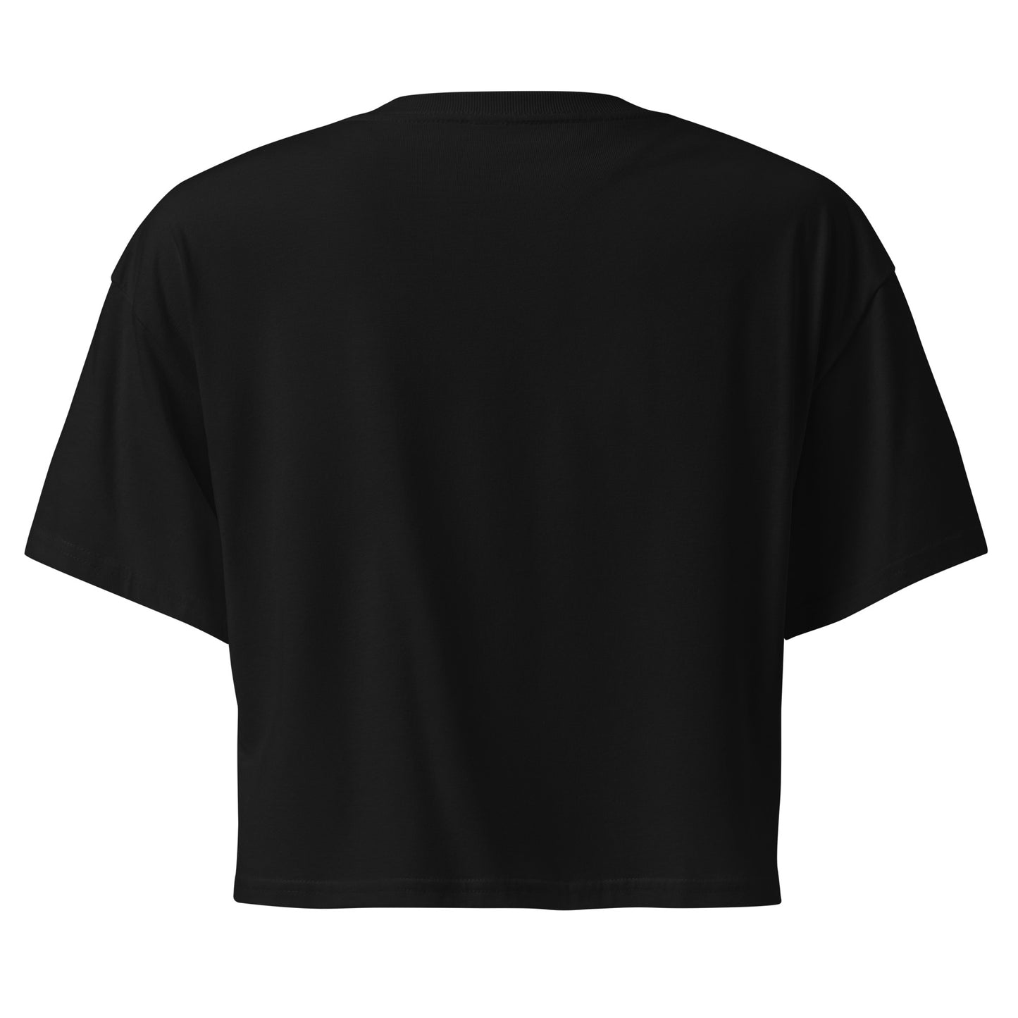 Women’s Crop T (black)