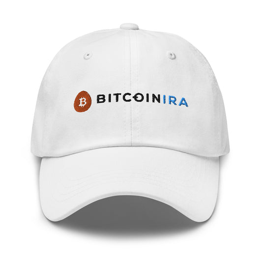 BitcoinIRA Dad Hat (white)