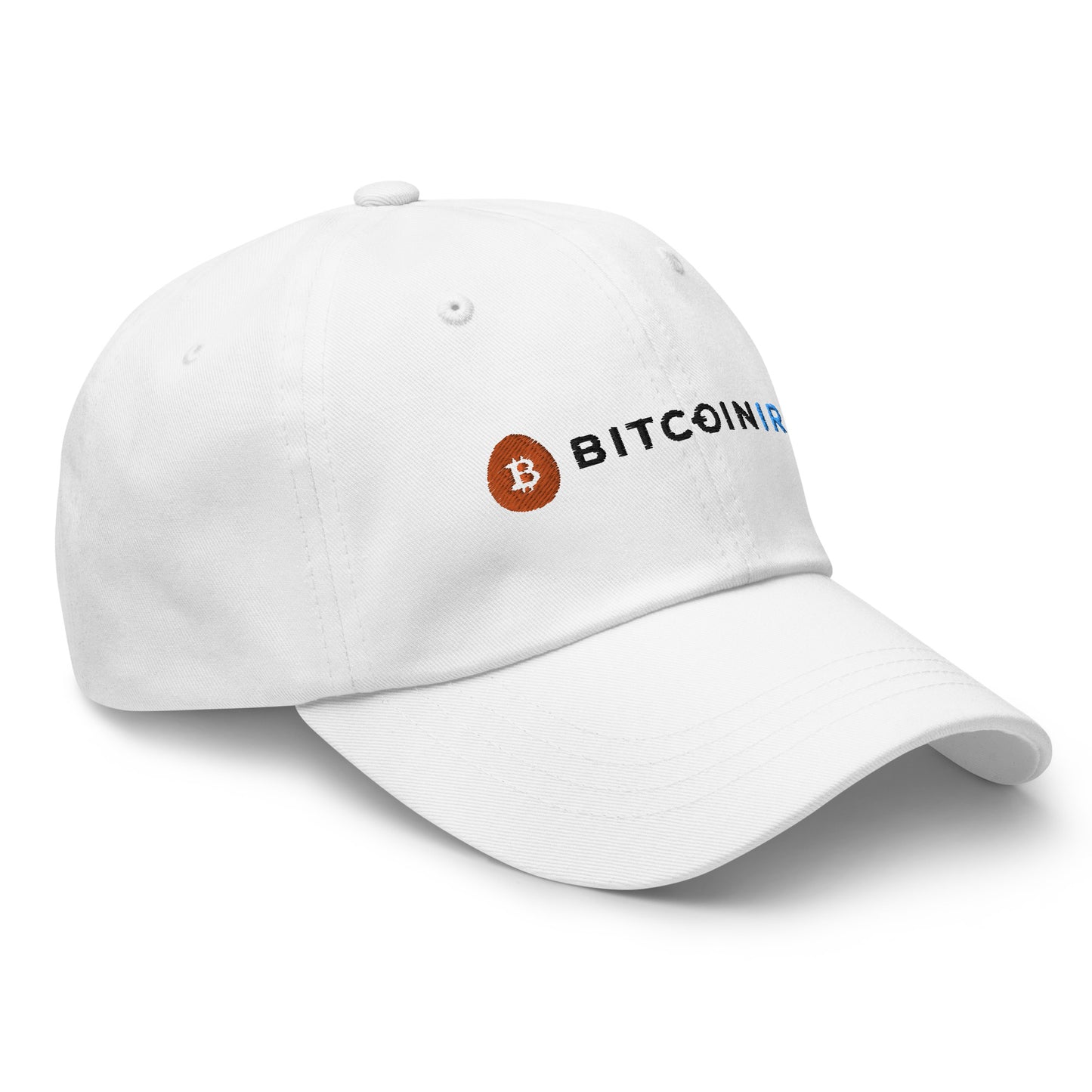 BitcoinIRA Dad Hat (white)