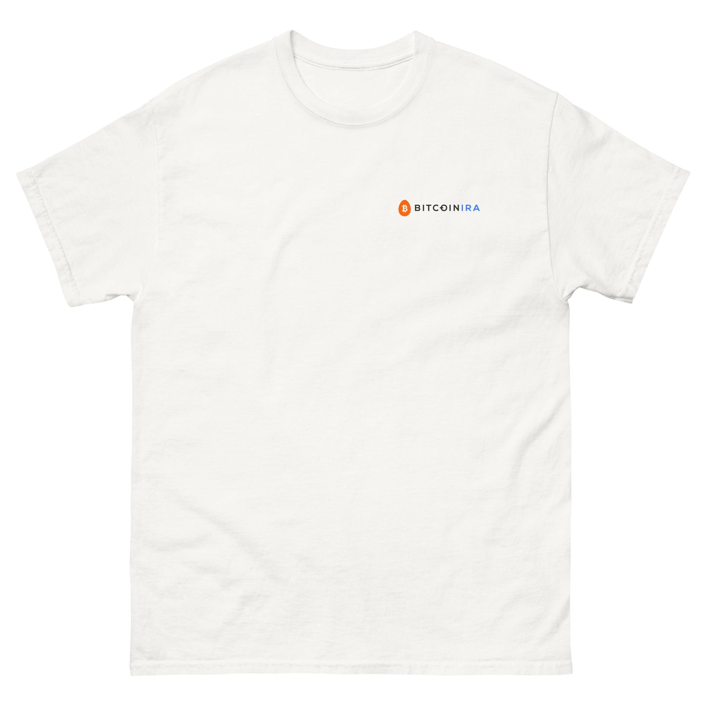 BitcoinIRA White T (unisex)